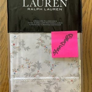 Ralph Lauren Carolyne Vine Pillowcases.